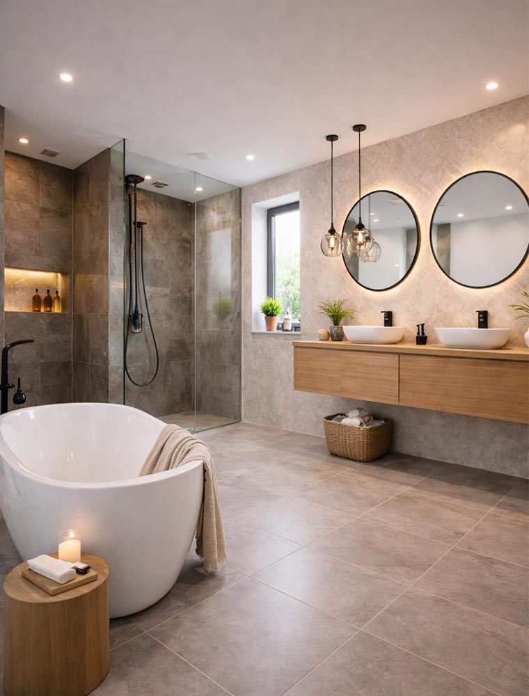 Bad-Komplettsanierung | Hertler-Sanierungen | Professionelle Sanierungen in Leinfelden-Echterdingen