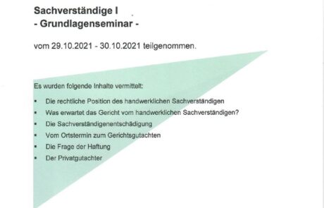 Zertifikate | Hertler Sanierungen