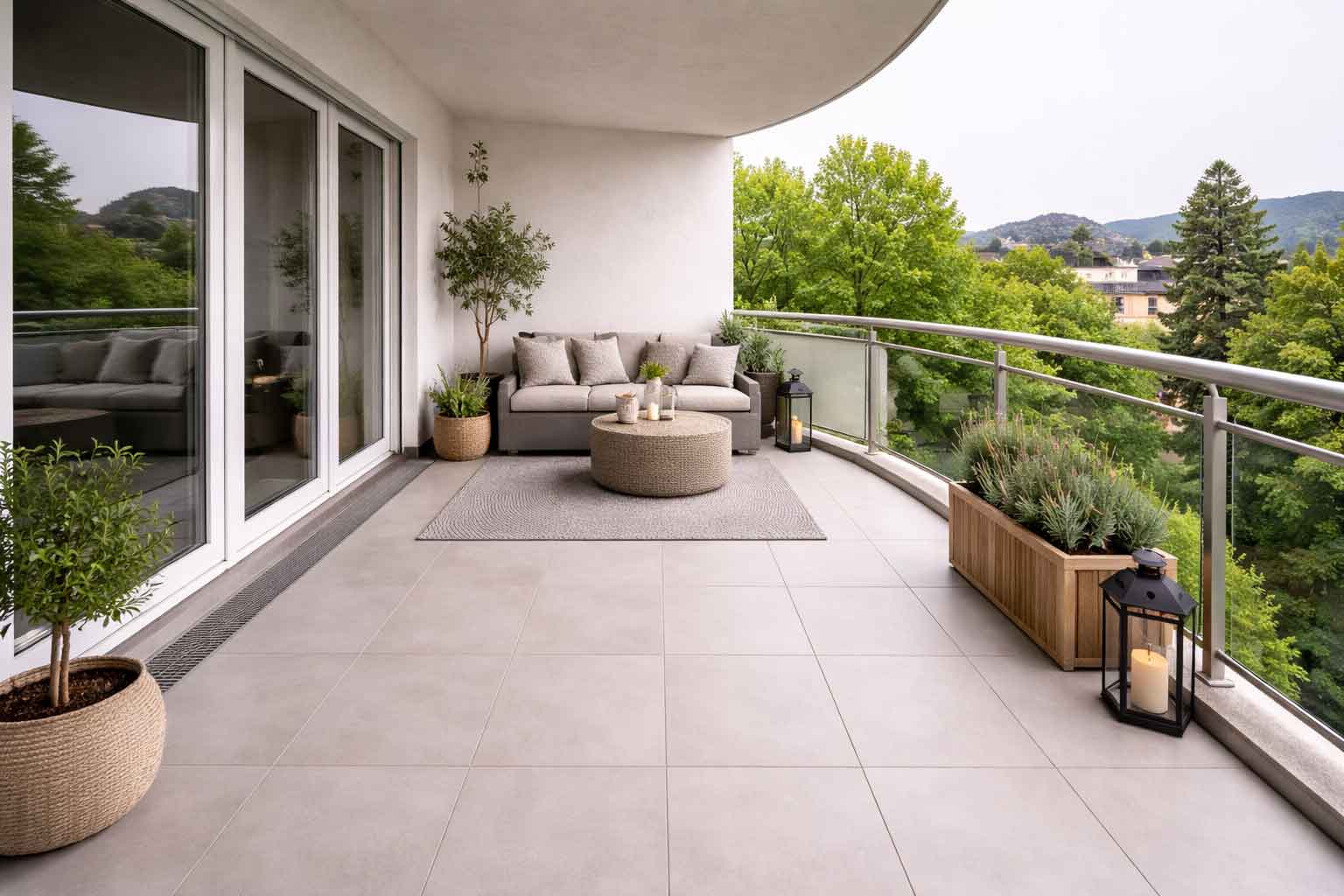 Hertler Sanierungen | Balkonsanierung nachher | Professionelle Sanierungen in Leinfelden-Echterdingen